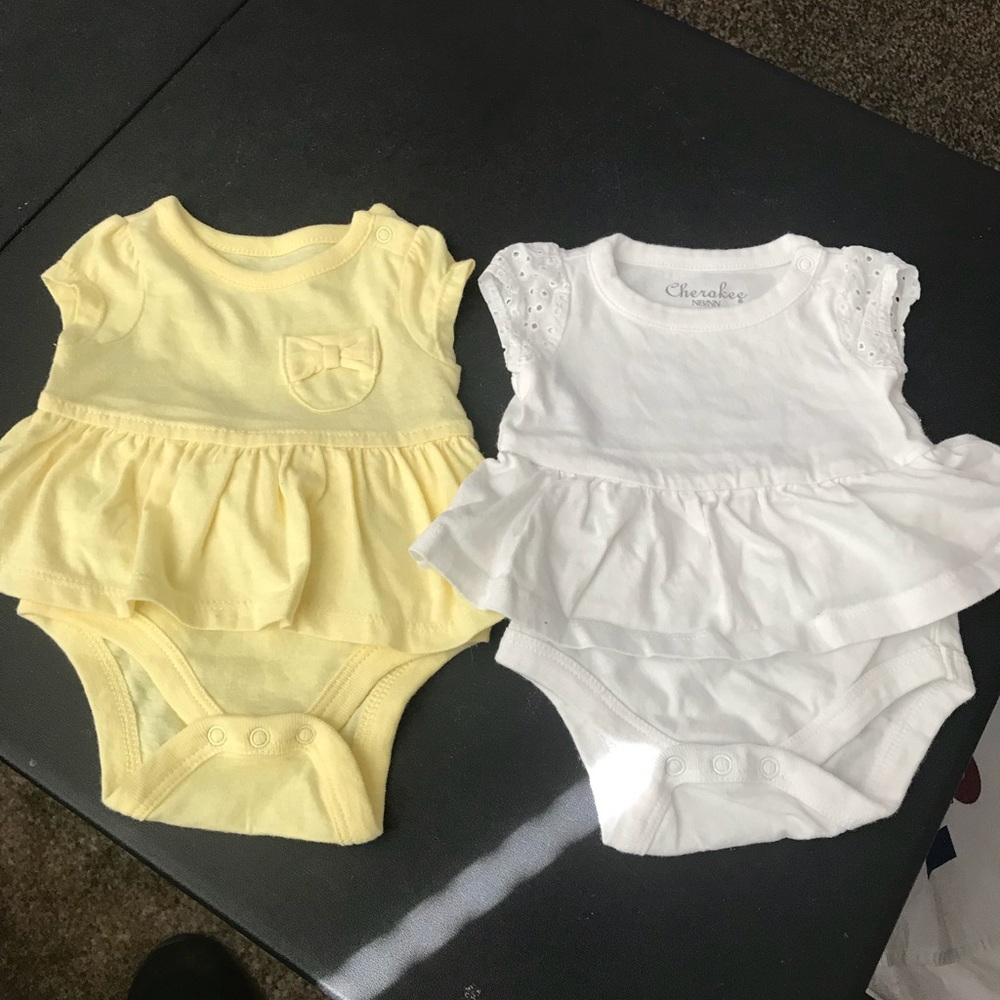 NB dress onesies